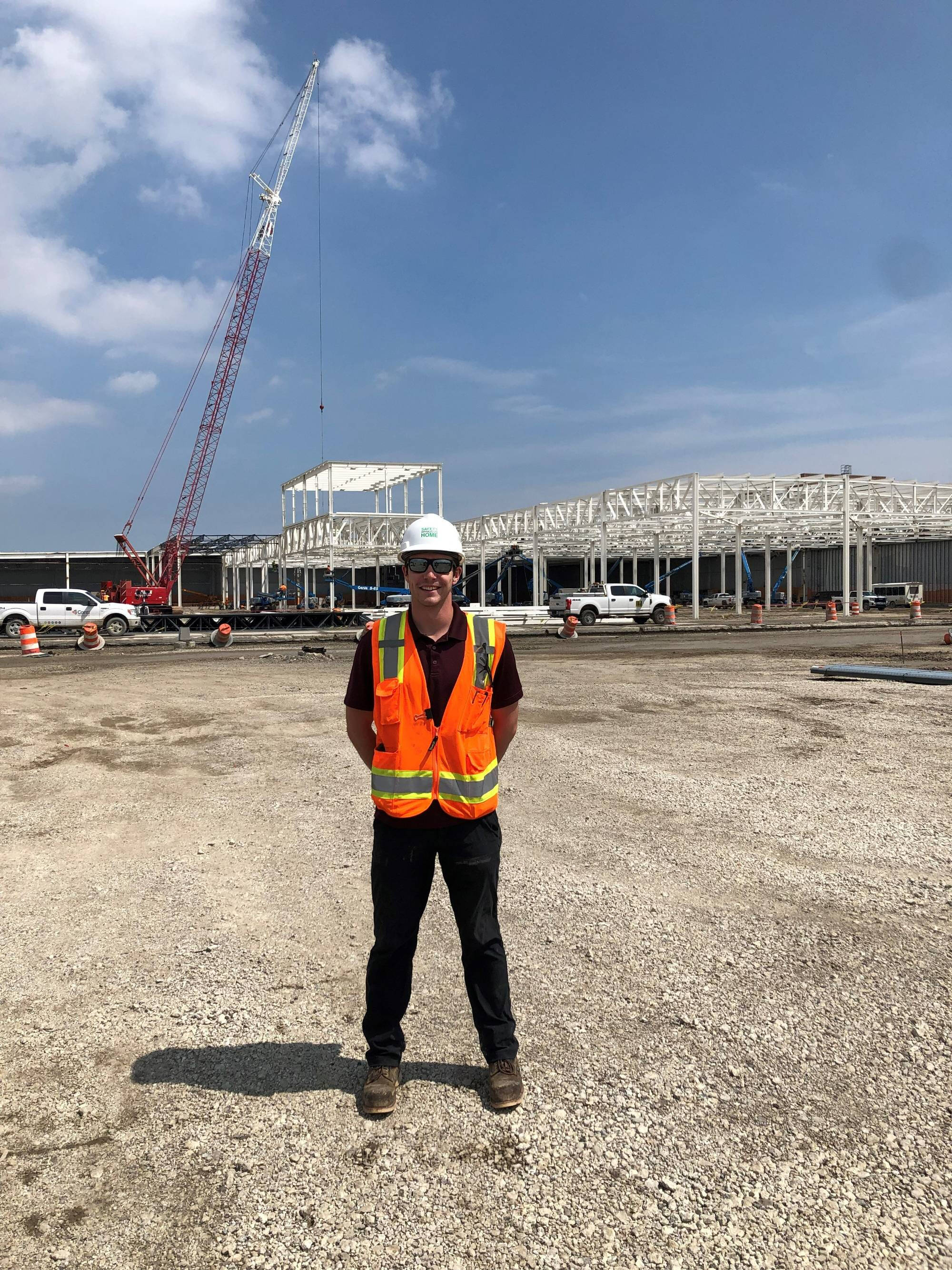 Daniel Mullen, Class of 2023, spent his summer interning at Ideal Contracting LLC in Detroit, MI